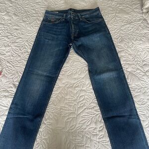 Hugo Boss Dark Blue Straight Jeans